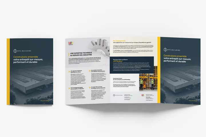 Brochure : pages intérieures - DFC Building