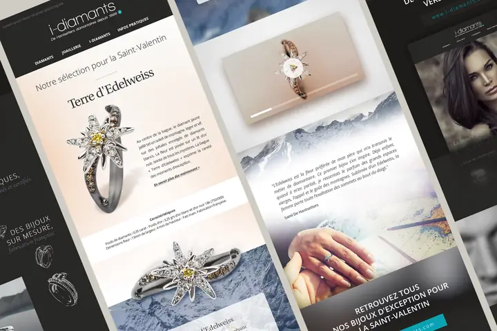 Newsletter Saint-Valentin - i-diamants
