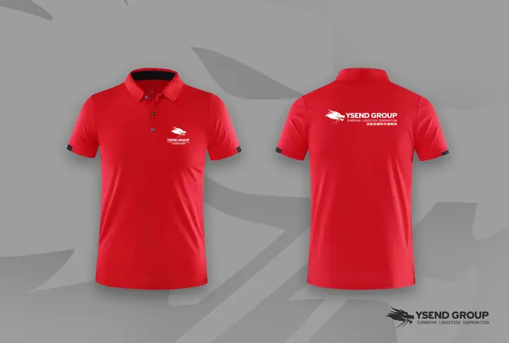Polos d'équipe rouges - Ysend Group